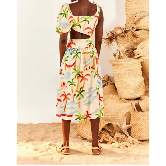 NWT | FARM Rio Copacabana Asymmetric Size XL - Picture 2 of 7